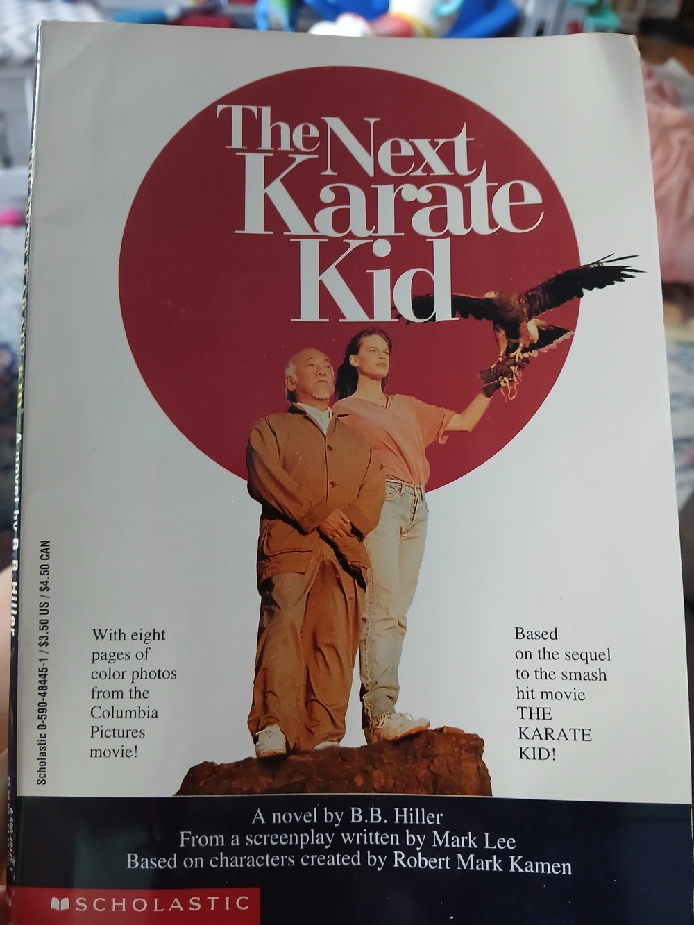 The Next Karate Kid - B.B. Hiller Jr Novel Movie Tie-in 1994 VTH 1st Edition PB